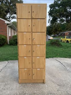 Wooden Club Storage Box