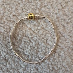 Fake Silver And Gold Pandora Bracelet