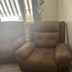Reclining Sofa And Recliner 
