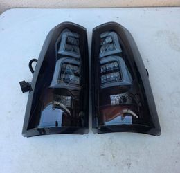 99-06 Gmc Sierra Chevrolet Silverado LED Taillights Luces Traseras Calaveras Focos Luces Chevy