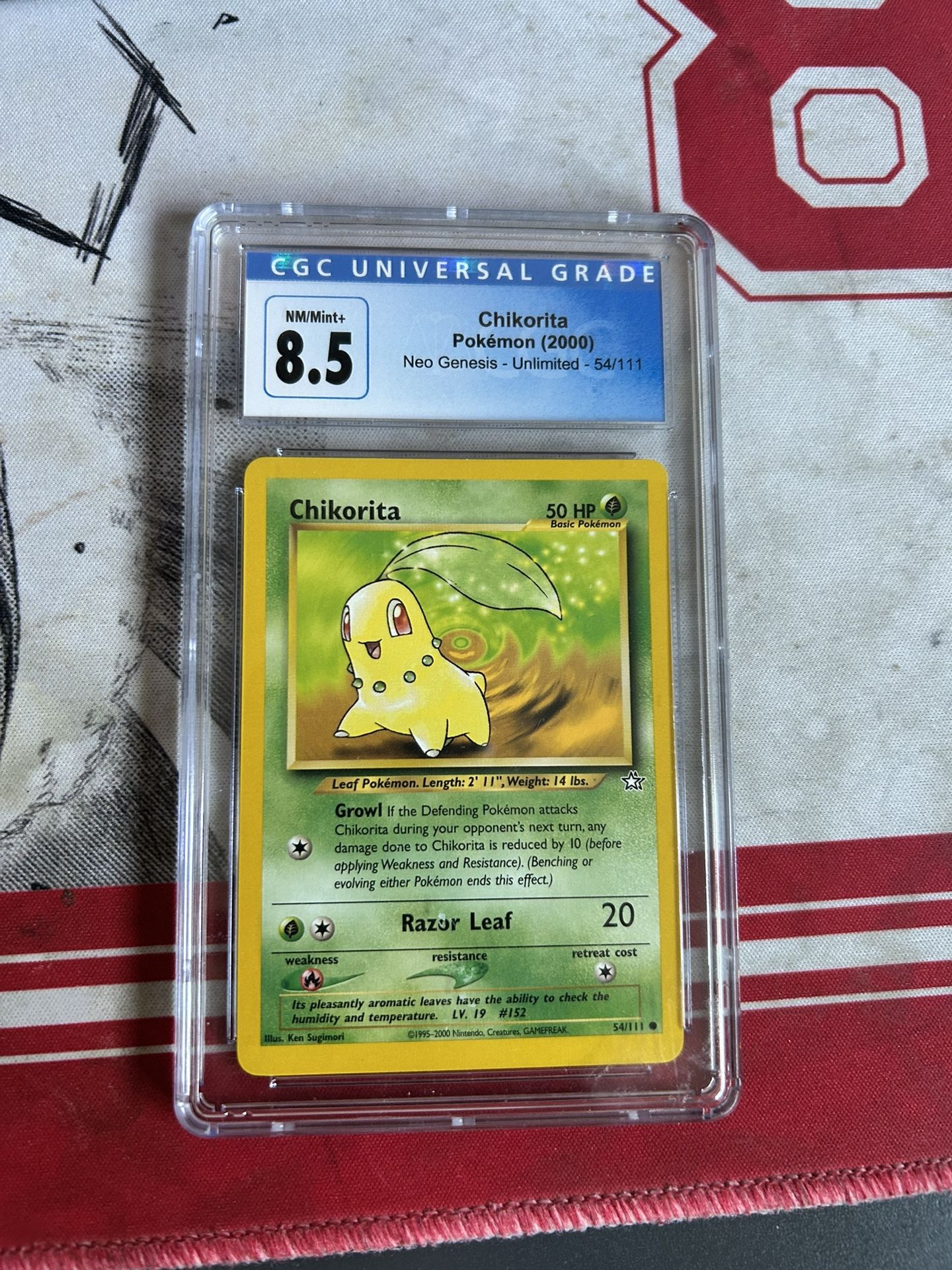 Chikorita Neo Genesis 54/111