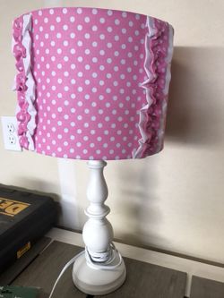 Girls bedroom lamp