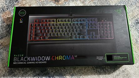 Razer Blackwidow Chroma wired mechanical keyboard