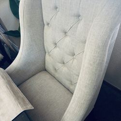 Wood dining table with 8 chairs