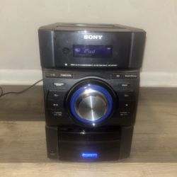 Sony MHC-EC909iP CD Mini CD iPod Hifi Component System Tested No Speakers