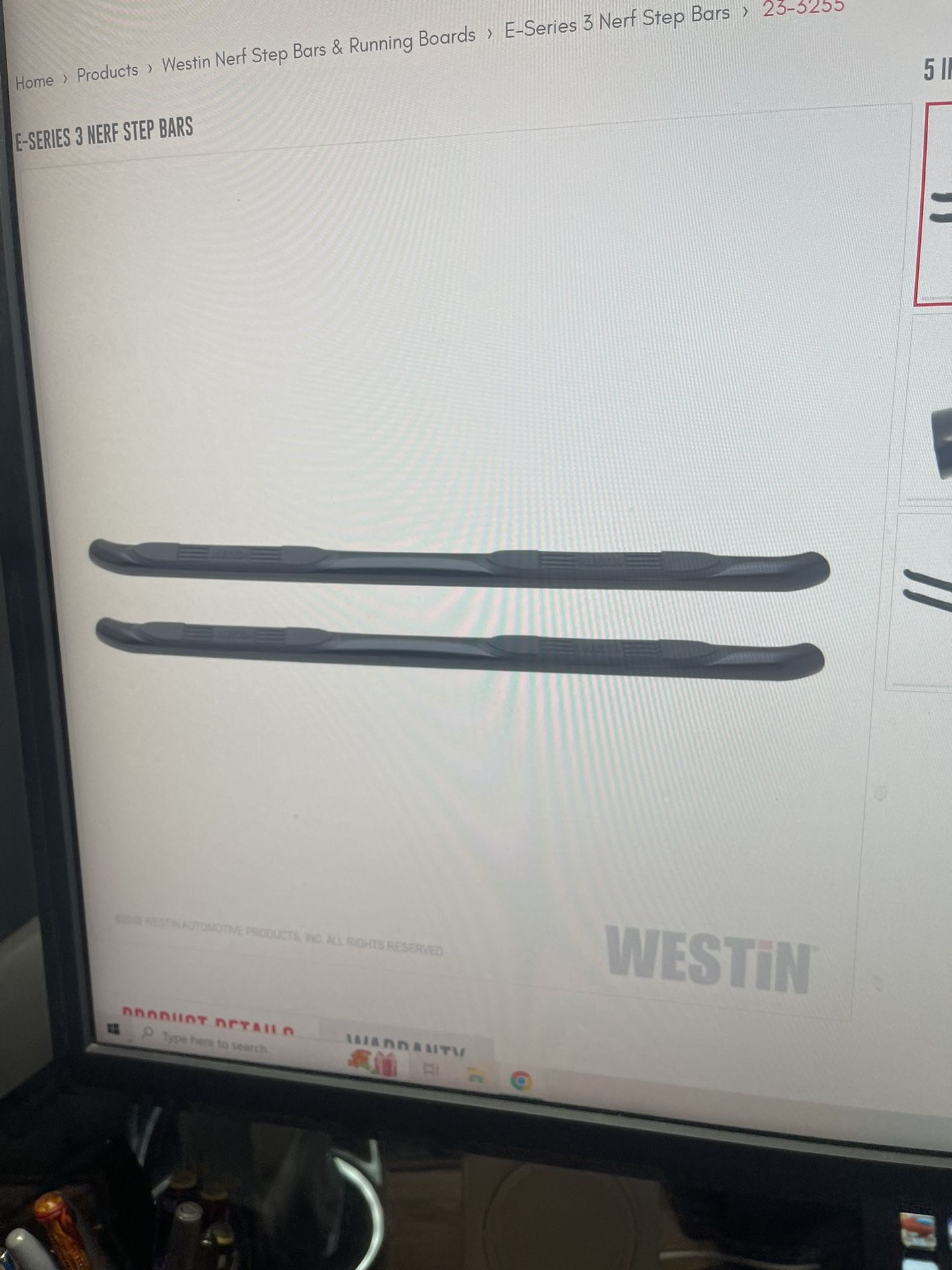 Westin E Series Nerf Bar Replacement Step Pad 1 thumbnail image