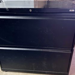 Free - Locking File Cabinet (black)