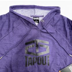 Tapout Purple Hoodie Sweatshirt Women’s Small & Large New 