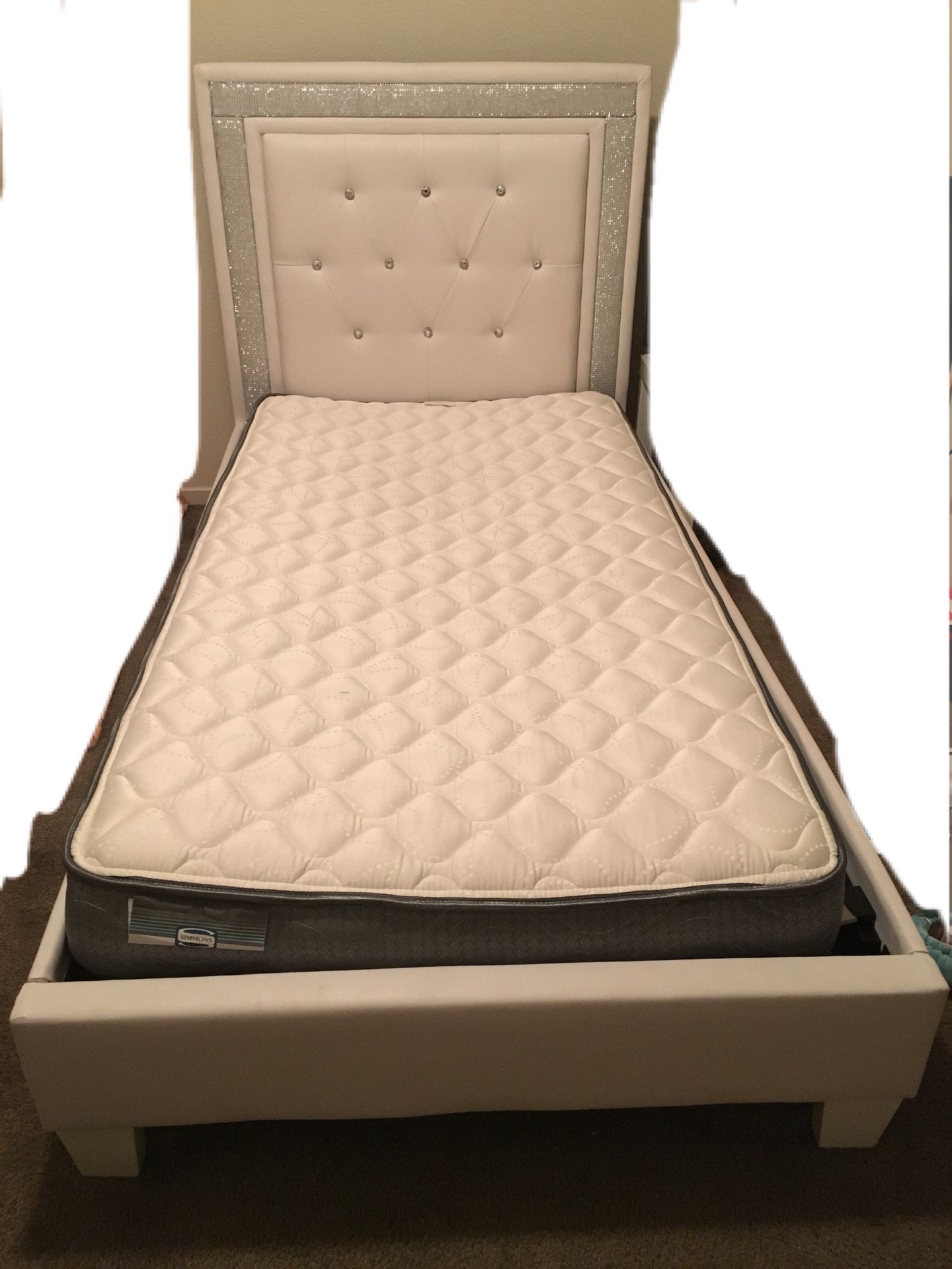 Kids bed with mattress included