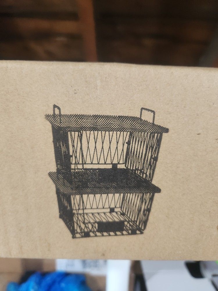 NIB Stackable Wire Bins