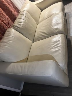 Gorgeous, top quality Italian leather sofa