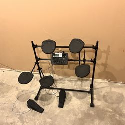 Alexis/iON IDM02 Electronic 7 Piece Drum Kit W/pads, 2 Pedals