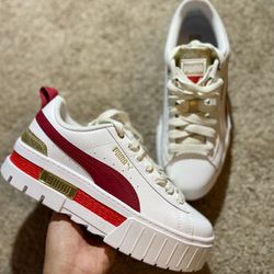 Puma Mayze Glitz Platform Sneakers