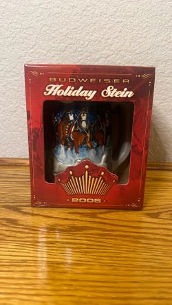 Budweiser Holiday Stein - 2005