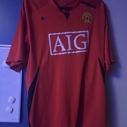 Manchester United 2004 Training Jersey Size Xl Authentic Rare!