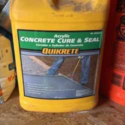 Quikrete Acrylic Concrete Cure And Seal