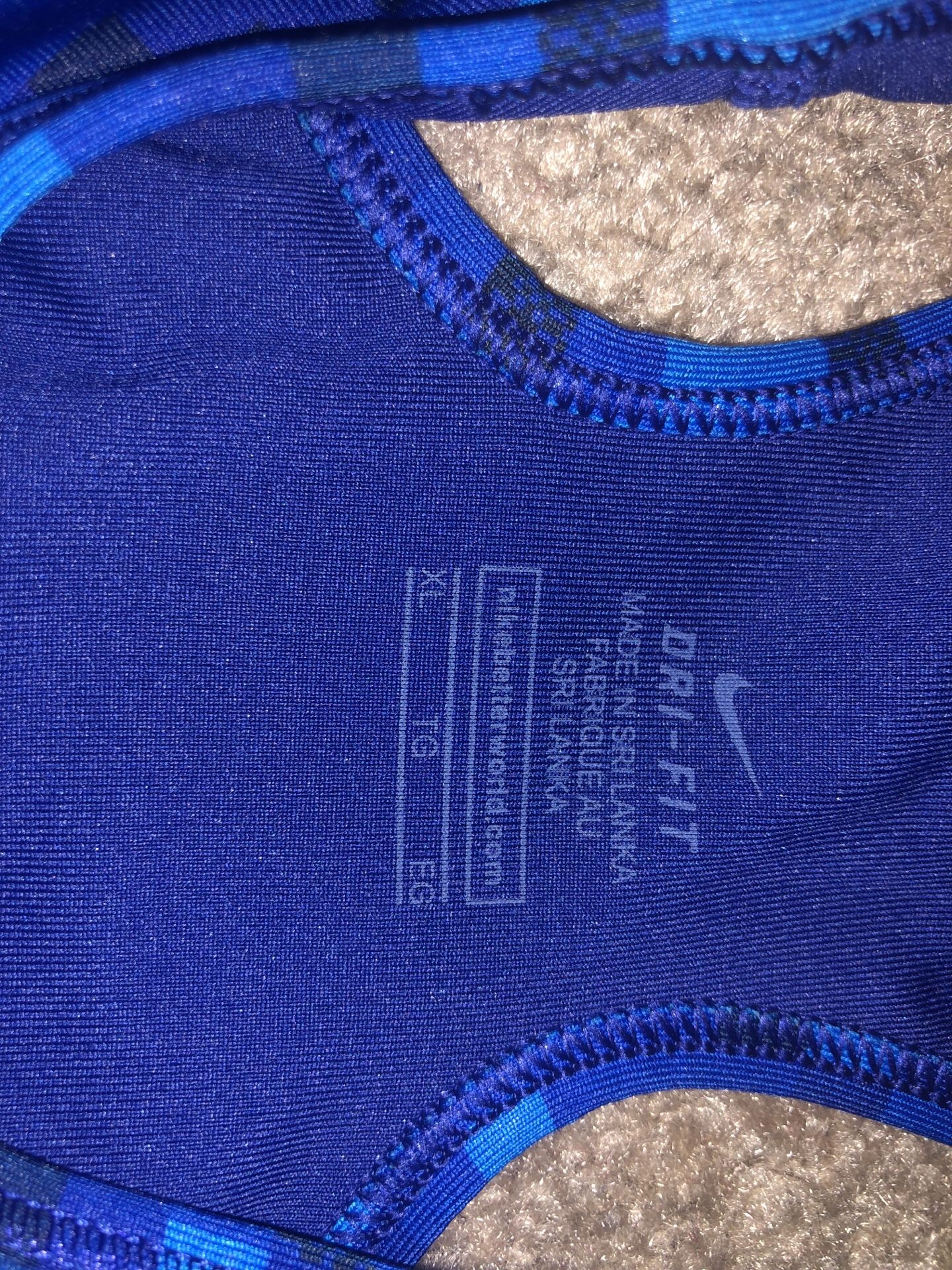 Nike sports bra