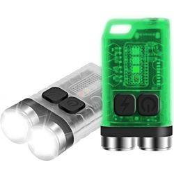 Boruit EDC Keychain Flashlight