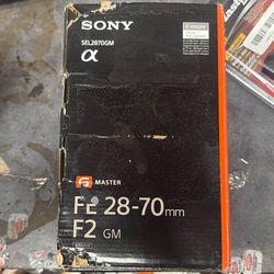 Sony FE 28-70mm F2 GM