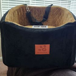 Dog booster car seat / bed - washable cover