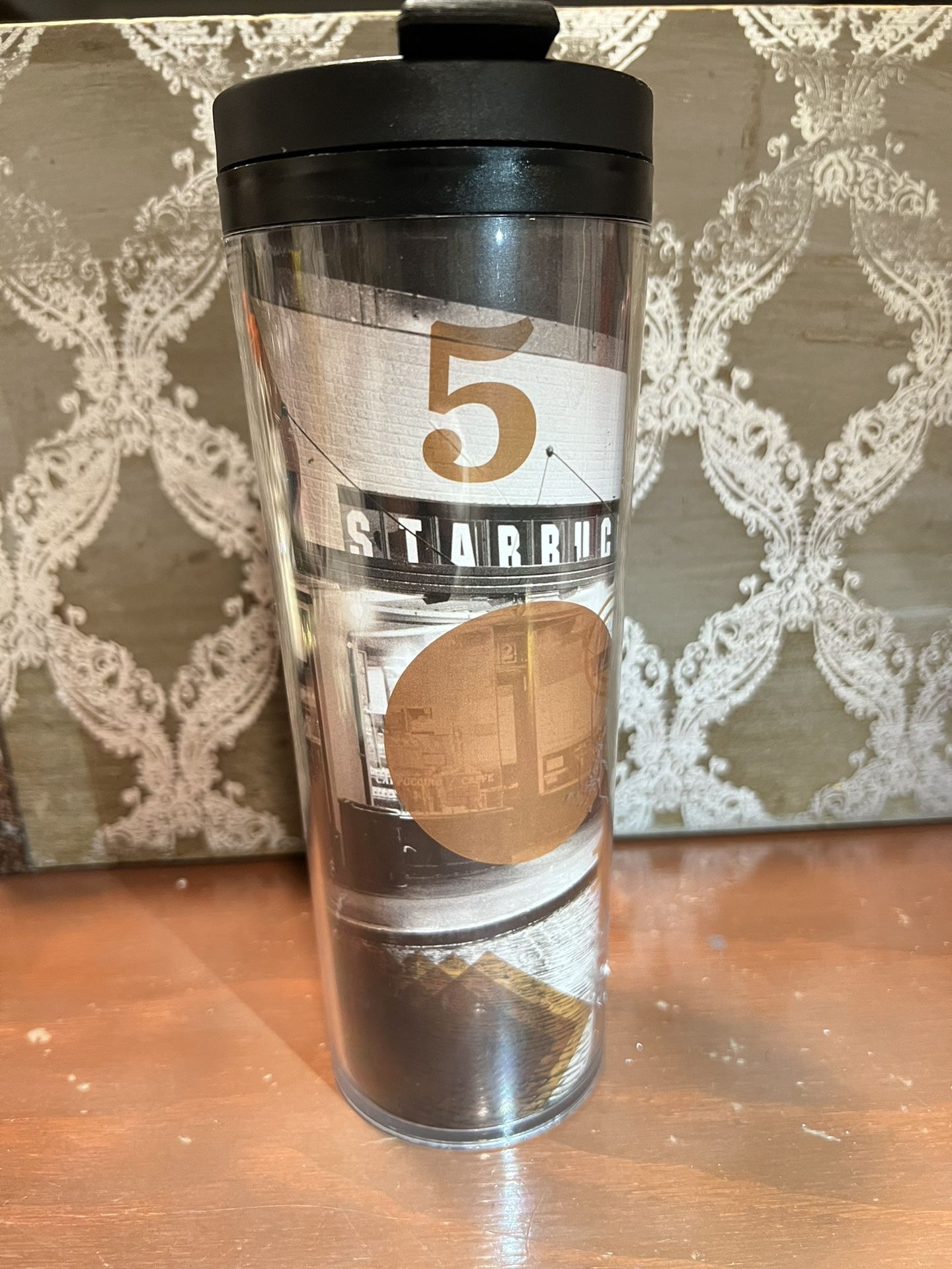 Starbucks Coffee Cup Travel Tumbler & Lid 2012
