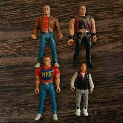 Vintage lot of 4 Last Action Hero Action Figures MATTEL 1993 Collection $16 Oh Best Offer
