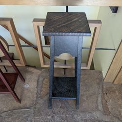 Tall Narrow Side Table/Plant Stand(9x9x30)