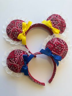 Cowboy western woody bandana ears
