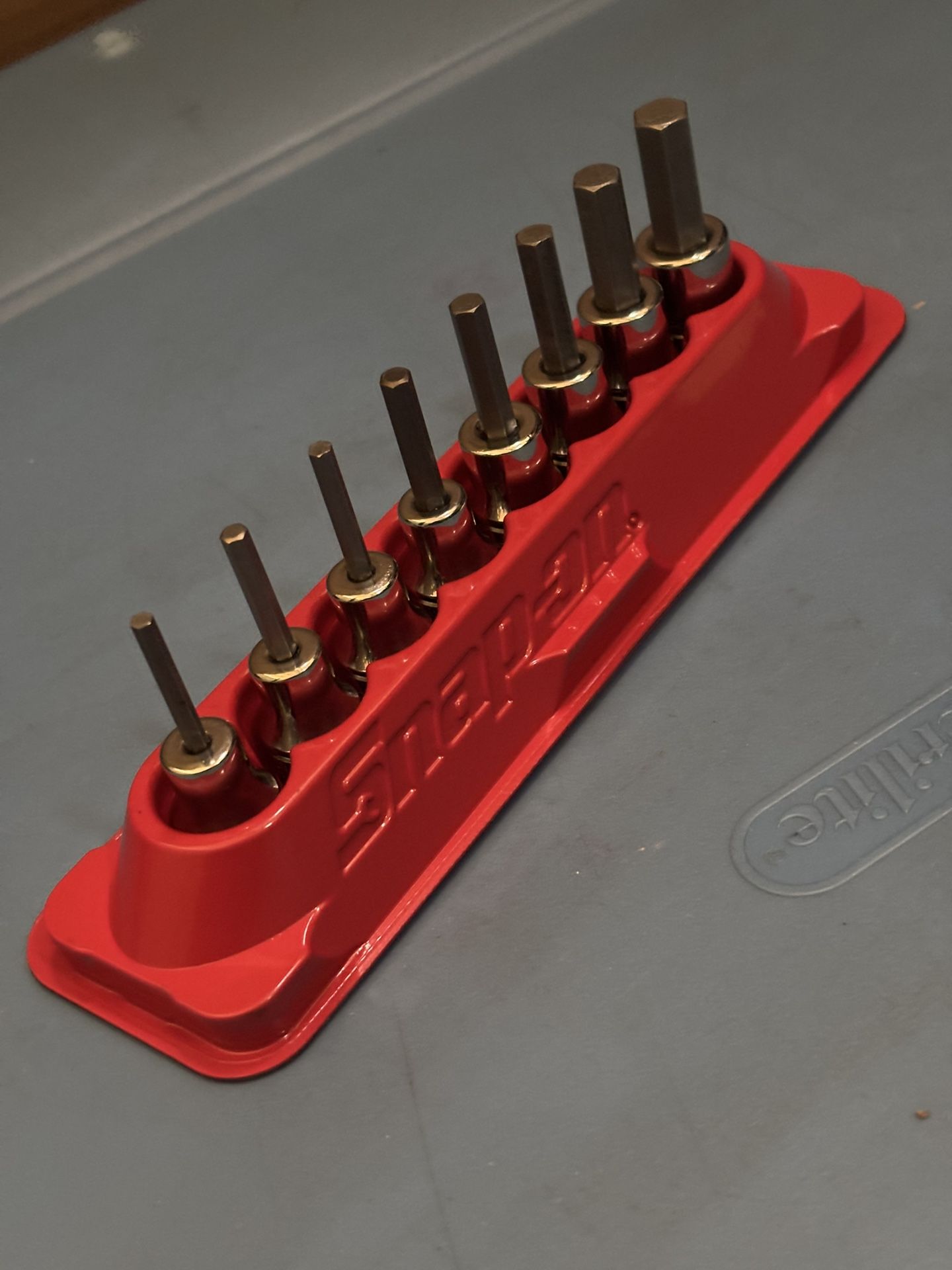 Snap-on Tools 8 pc 3/8" eDrive SAE Standard Hex Bit Socket Set (1/8-3/8")