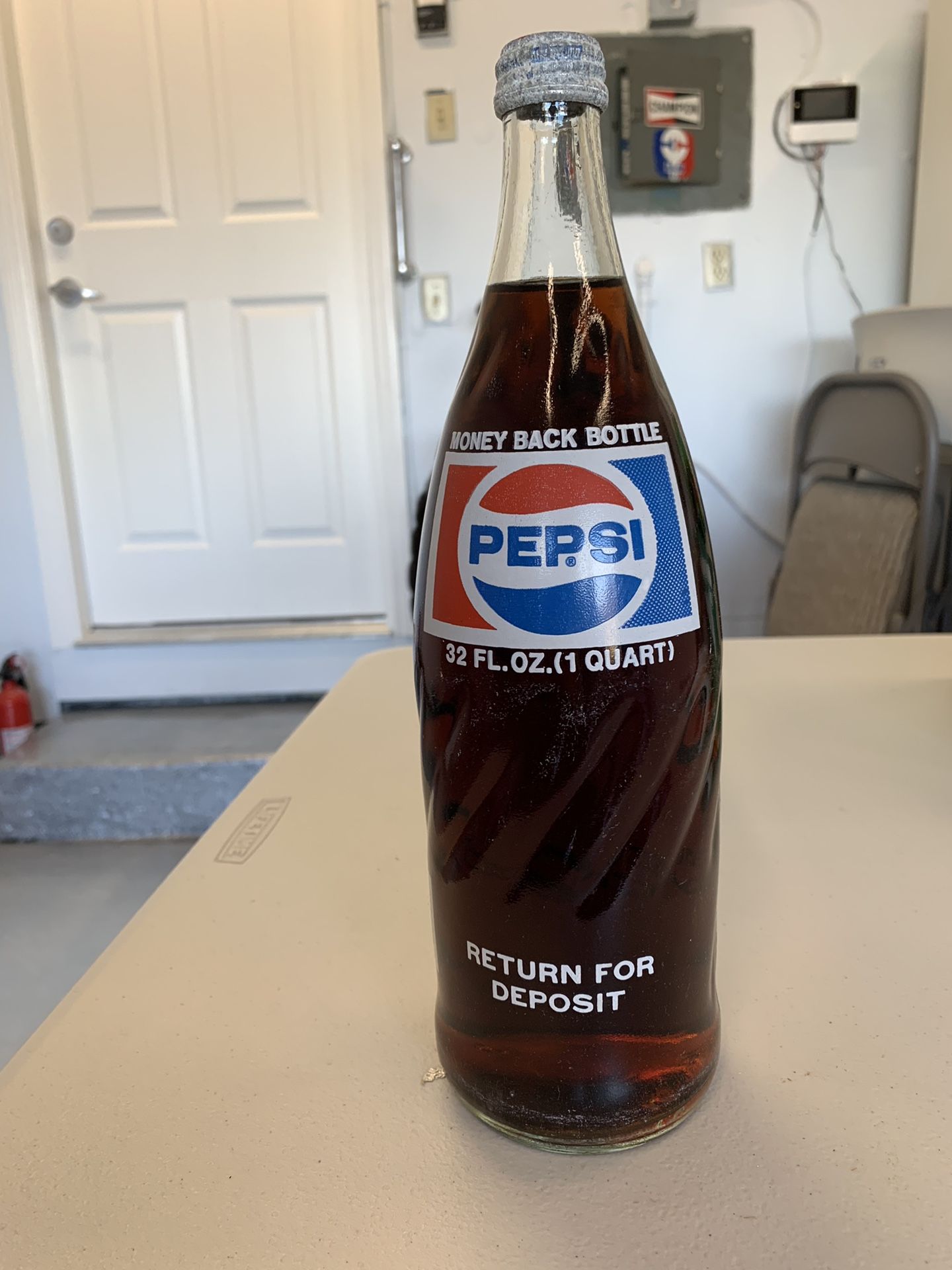 Unopened 1970s Pepsi Bottle