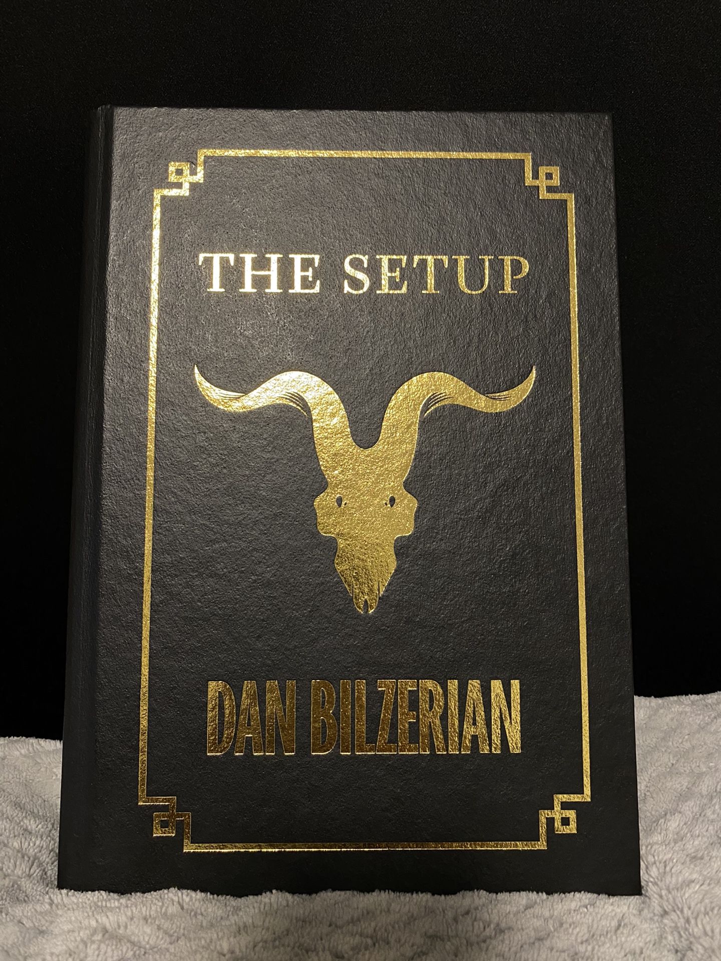 Dan Bilzerian’s “The Set Up” Hardcover Signed Book Brand New