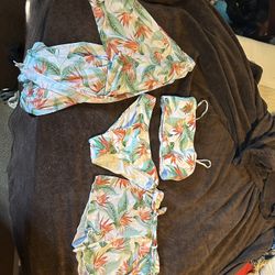 Brand New Bathing Suits With Accessories