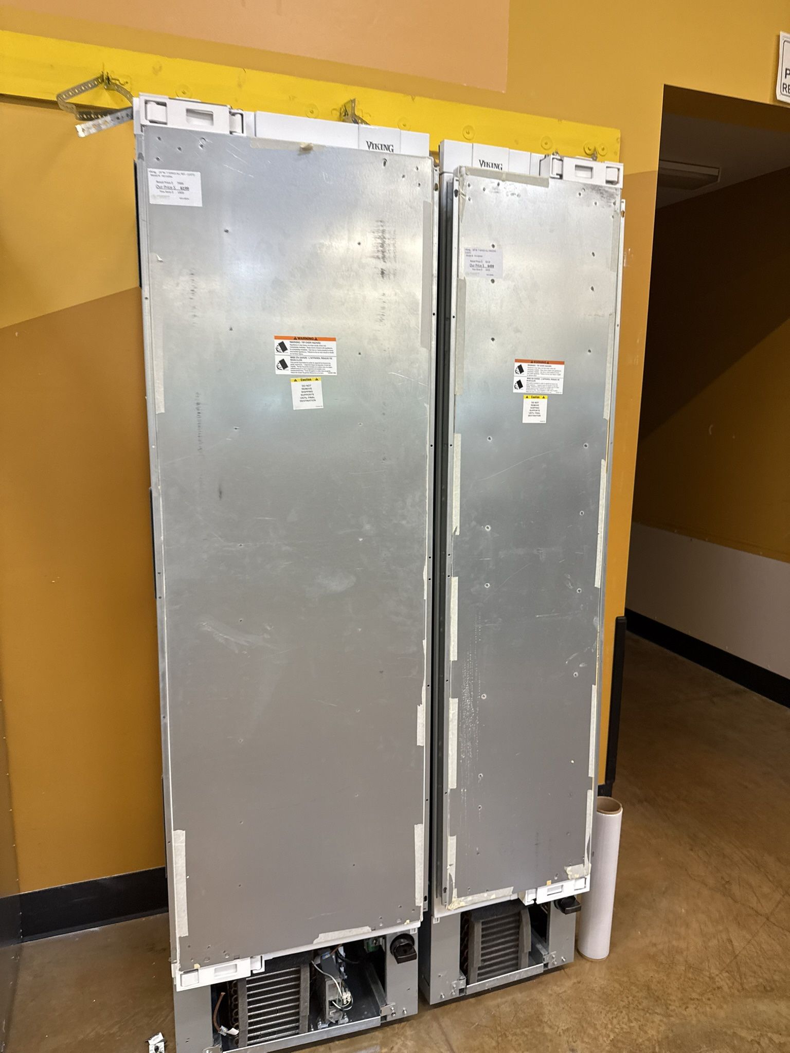 Viking Builtin 42” Refrigerator Panel Ready
