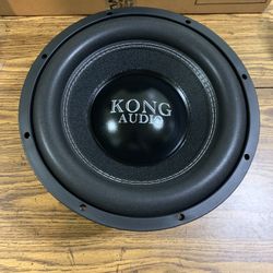 New 12” Kong Audio 2000w Max Power DVC Subwoofer $150 Each 