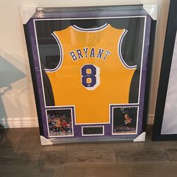 Authentic Kobe Signed Jersey With COA