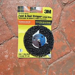 Paint & Rust Stripper Disc 4 In.