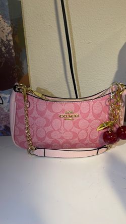 Pink coach purse