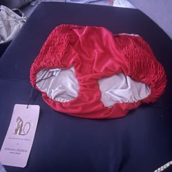 Charlotte olympia x Adriana degreas swim suit shorts ruffle bikini bottoms new