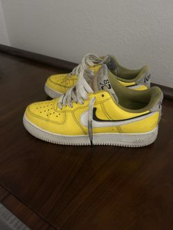 Yellow Air Force 1s