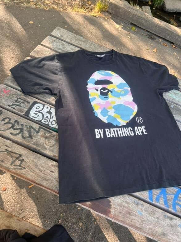 Mens Cotton Candy Bape Tee 