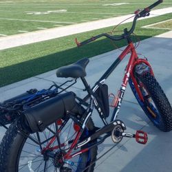 Fat Tire Bike Aluminum Frame And Rims 🚲