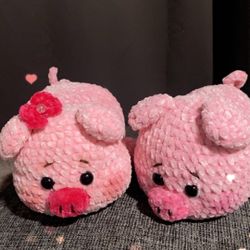 Crochet Pig. 
