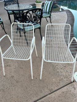 1960s Italian Emu Rio Stackable Armchairs