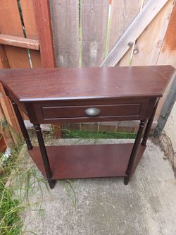 Wood table