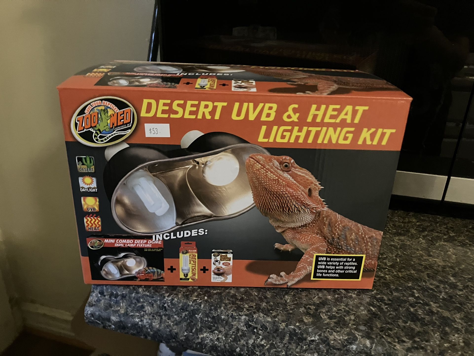 Heat And UVB Combo Dome