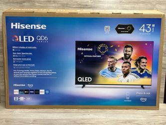 Hisense 43 Inch QD6 Series 4K UHD Smart Fire TV (PO1025085)