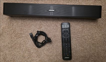 Bose Soundbar with Remote and Power Cable