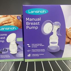 Lansinoh Manual Breast Pump/ Silicone Breast Pump