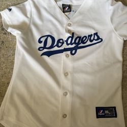 Authentic Majestic  Los Angeles Dodgers Eithier Jersey Woman’s Medium, Not Ohtani, Betts, Freeman, Kershaw, Yamamoto, Sasaki 