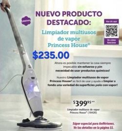 LIMPIADOR DE VAPOR PRINCESS HOUSE
